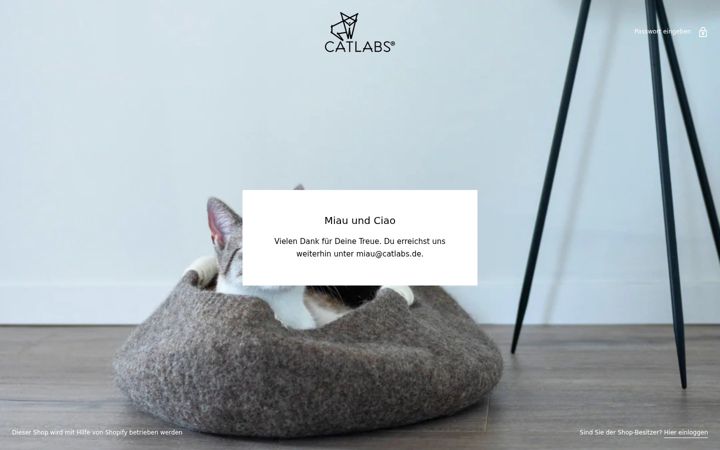 Screenshot of catlabs.de