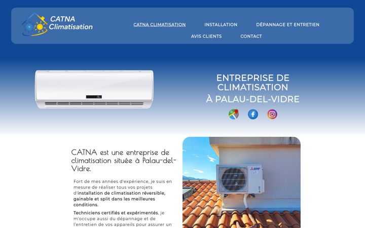 Screenshot of catna.fr