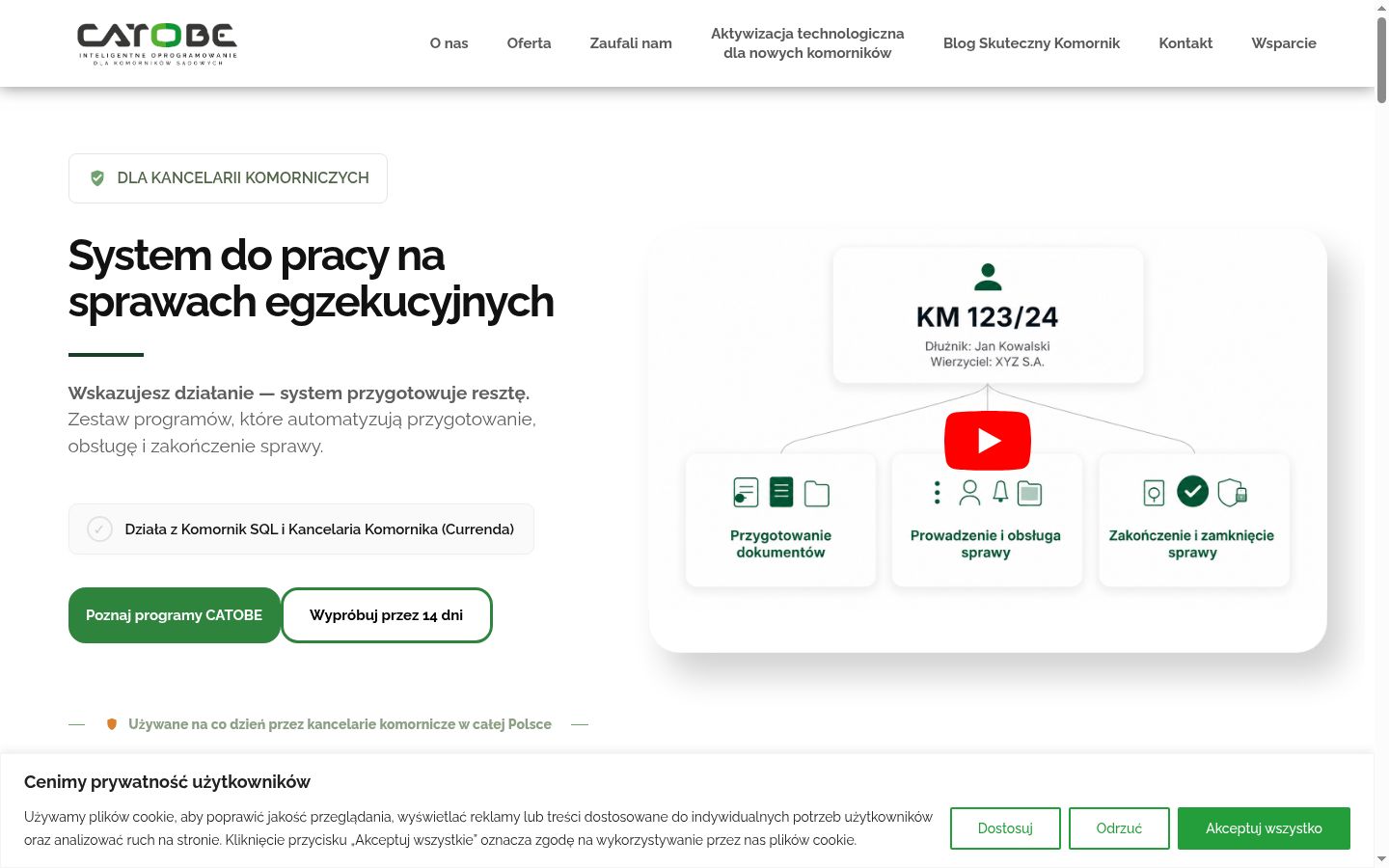 Screenshot des Einwilligungsbanners vor jeglicher Interaktion