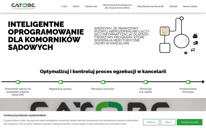 Screenshot of catobe.pl