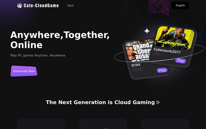 Screenshot of catogames.com