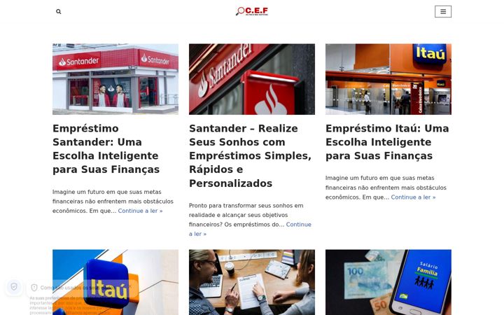Screenshot of catoleemfoco.com