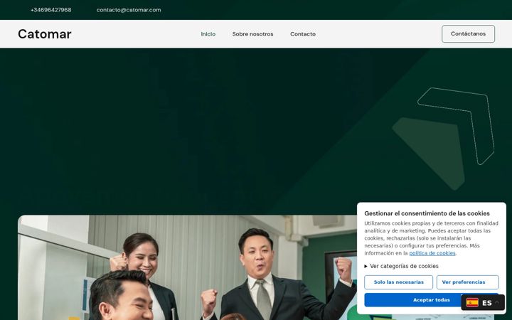 Screenshot of catomar.com