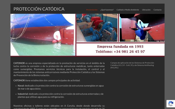Screenshot of catonor.com