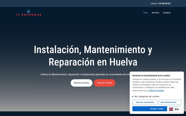 Screenshot of catorcereformas.com