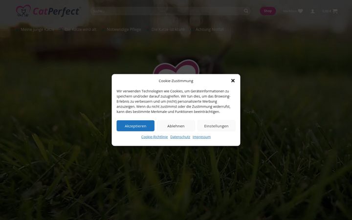 Screenshot di catperfect.de