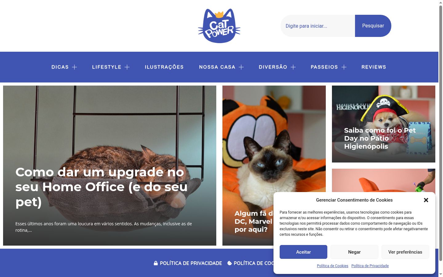Ekrānuzņēmums ar piekrišanas baneri, kas tika rādīts pirms jebkādas mijiedarbības