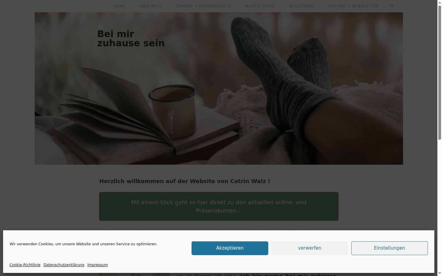 Screenshot van de toestemmingsbanner zoals getoond vóór enige interactie