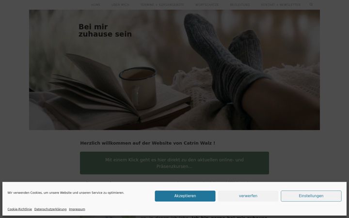 Screenshot of catrin-walz.de