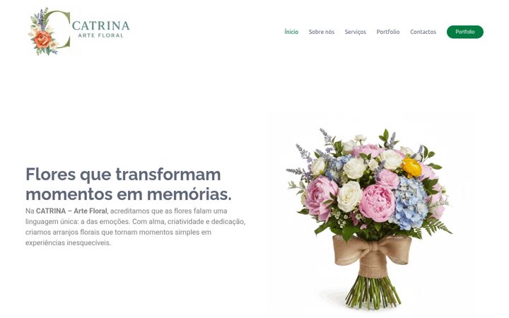 Screenshot of catrina.pt