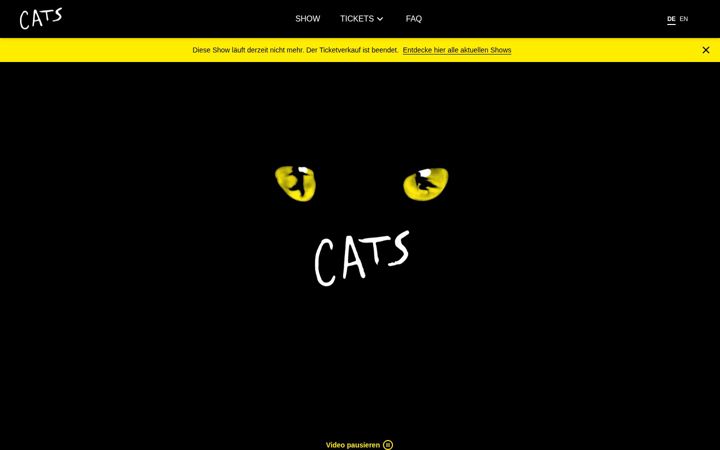 Screenshot of cats.de