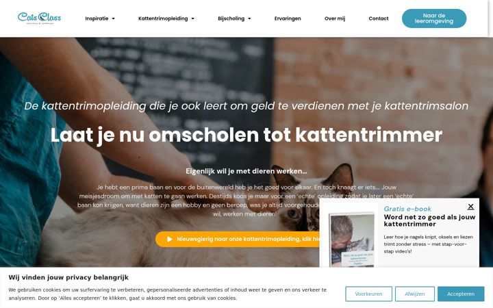 Zrzut ekranu catsclass.nl