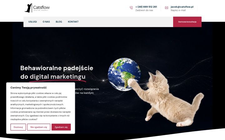 Screenshot of catsflow.pl