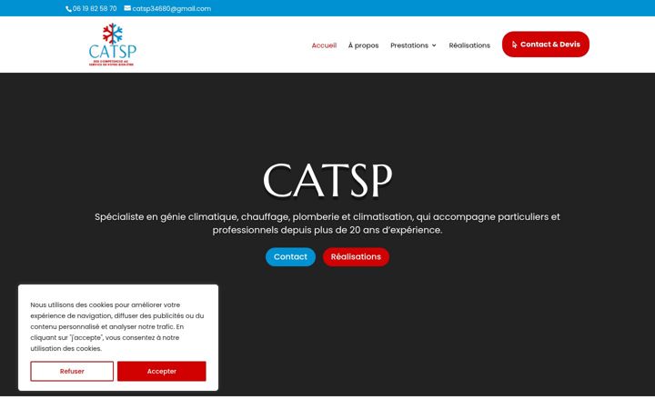 Screenshot van catsp34.fr