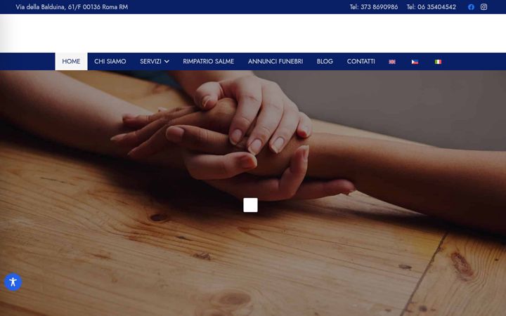 Screenshot ta' cattolica.org