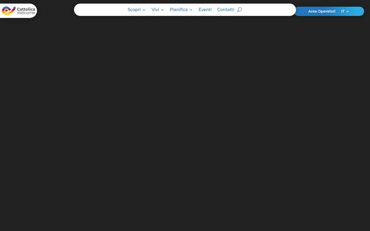 Screenshot di cattolicawelcome.it
