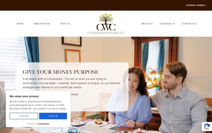 Screenshot of cattwealth.com