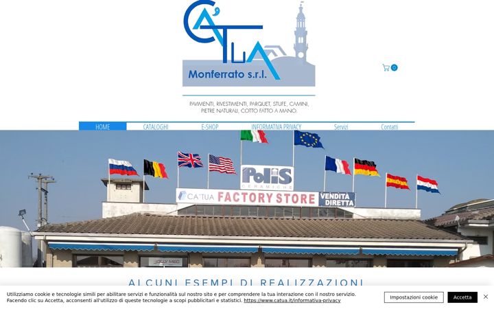 Screenshot di catua.it