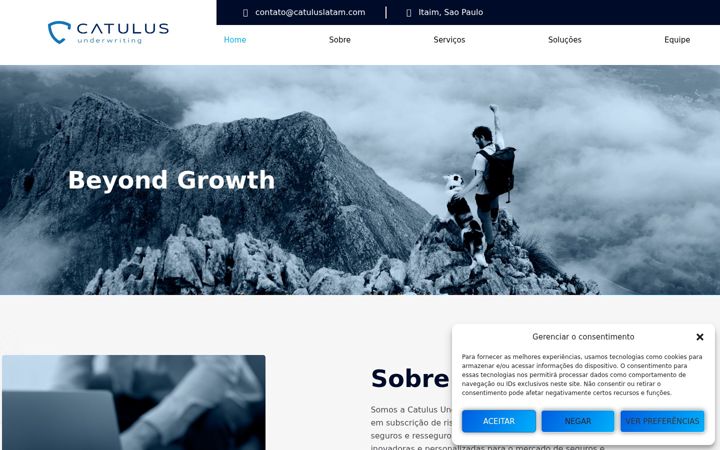 Screenshot of catulusuw.com