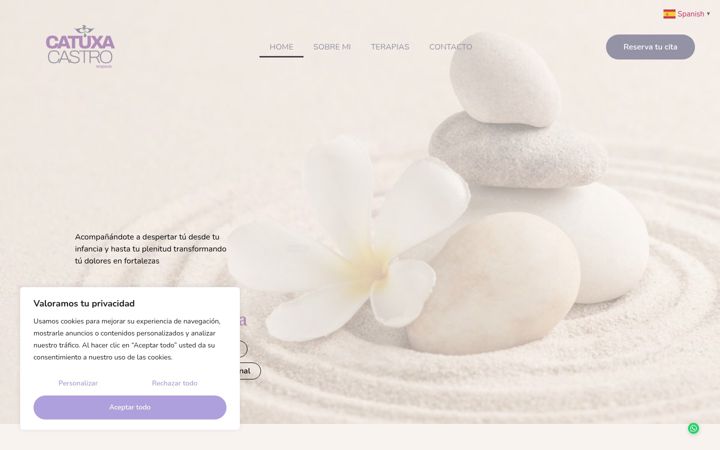 Screenshot of catuxacastroterapeuta.com