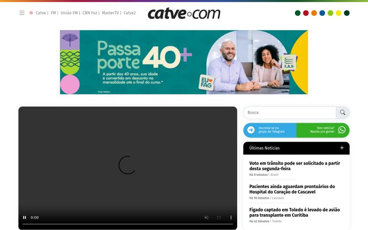 Screenshot of catve.com