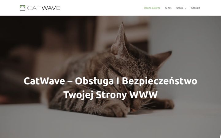 Snímek obrazovky catwave.pl