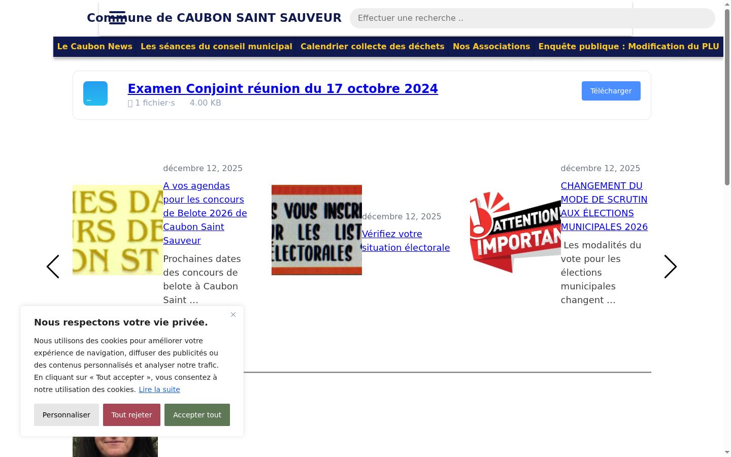 Screenshot tal-banner tal-kunsens muri qabel kwalunkwe interazzjoni
