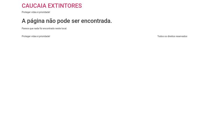 Екранна снимка на caucaiaextintores.com.br