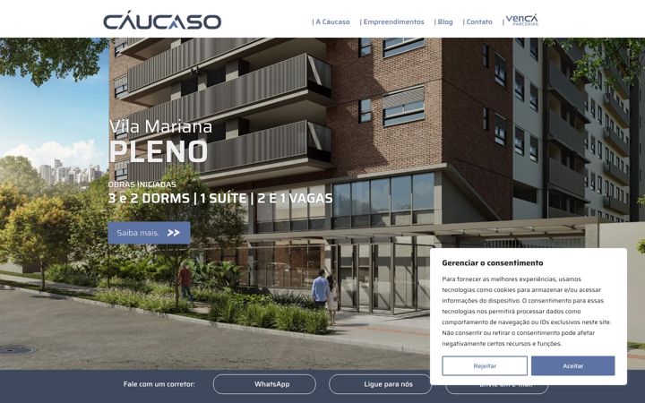 Екранна снимка на caucaso.com.br
