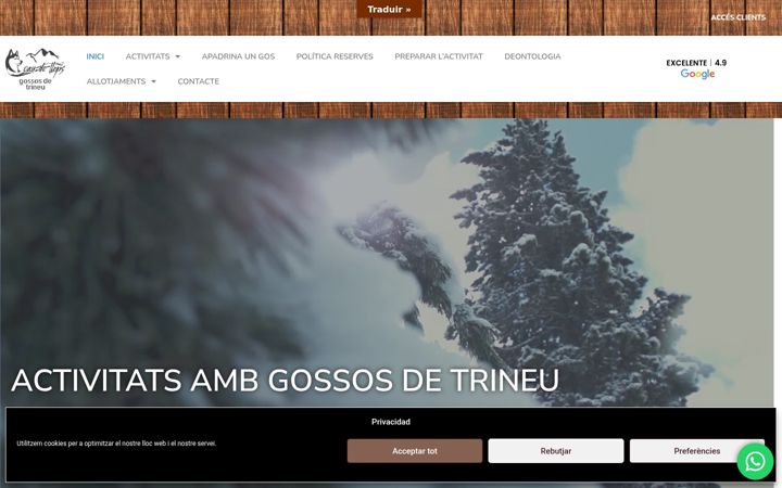 Screenshot of caudellops.com