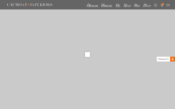 Screenshot of caumont-interiors.com