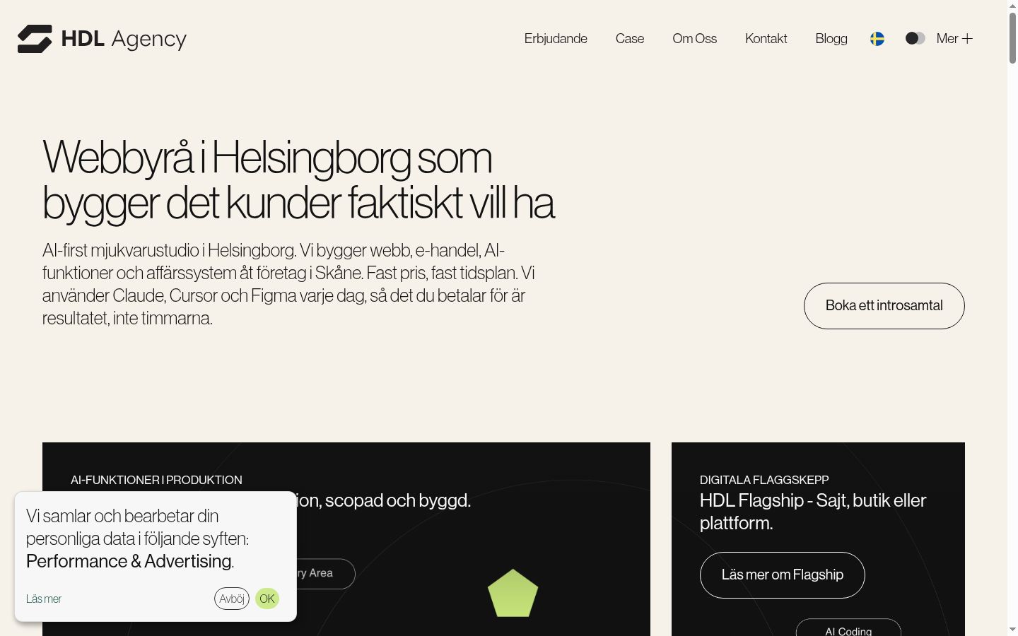 Screenshot tal-banner tal-kunsens muri qabel kwalunkwe interazzjoni