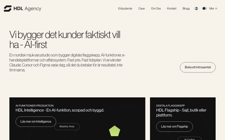 Screenshot of caupo.se