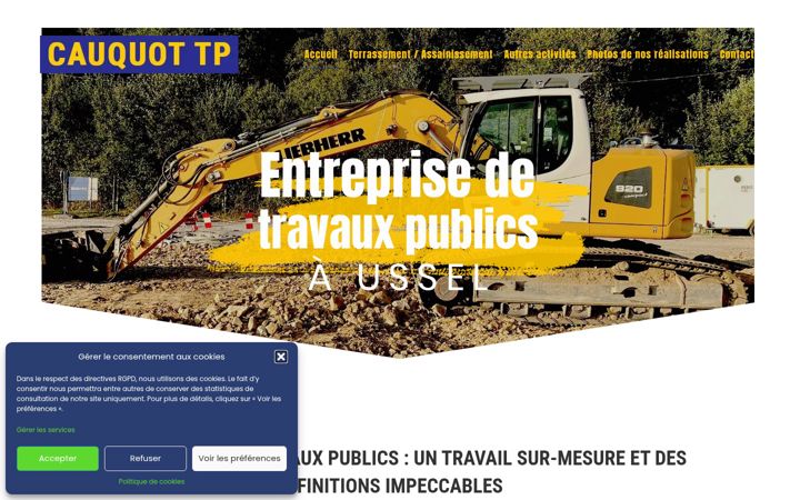 Screenshot of cauquot-tp.fr