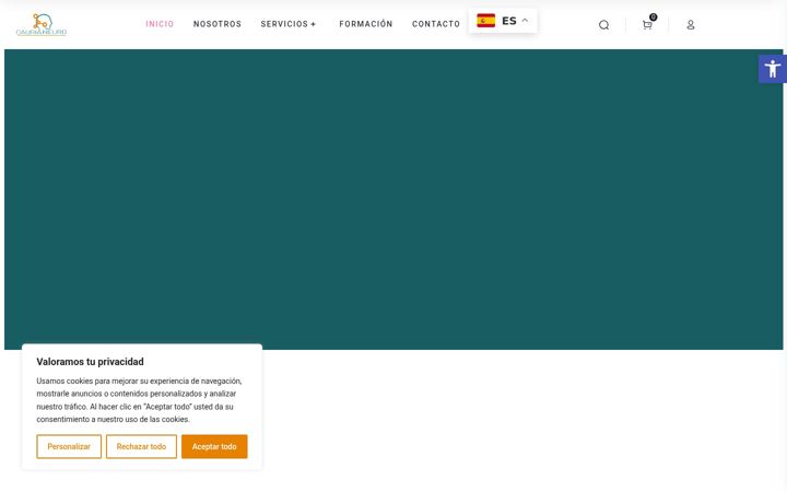 Screenshot of caurianeuro.es