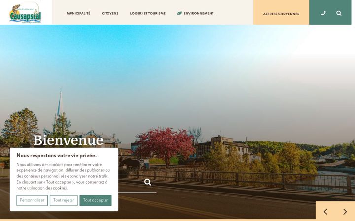 Screenshot of causapscal.net