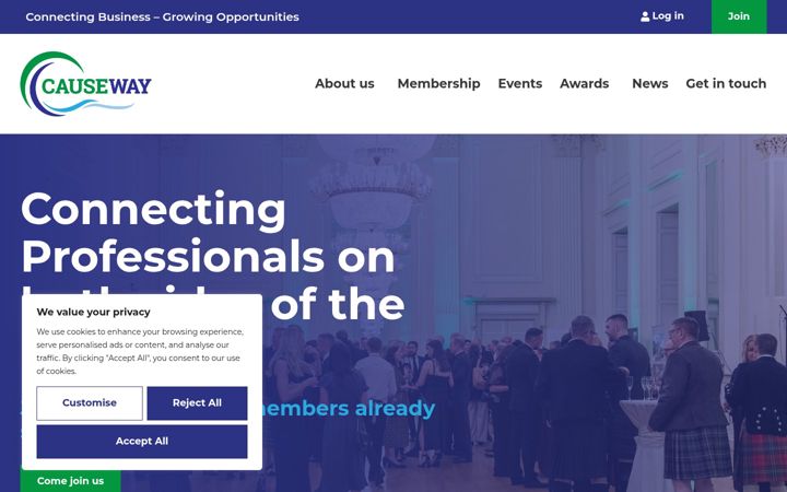 Screenshot of causewayexchange.net