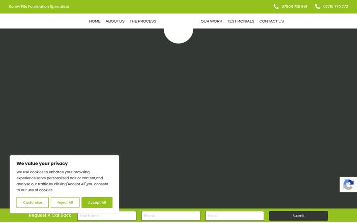 Screenshot of causewaygeotechnicalgroup.com