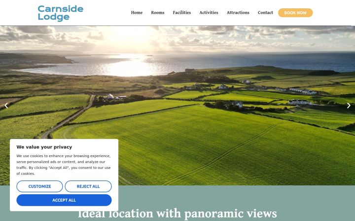 Screenshot of causewayholidayrentals.com