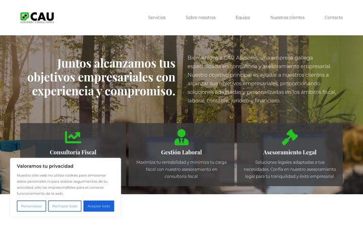 Screenshot of causl.com