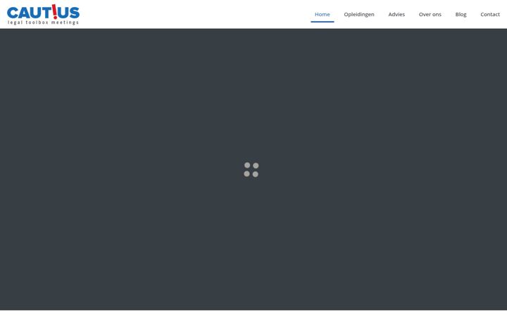 Screenshot of cautius.be