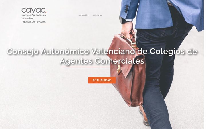Screenshot of cavacweb.es
