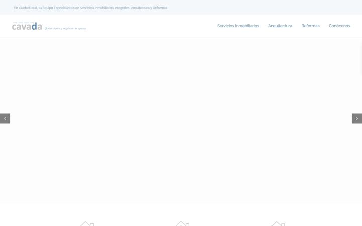 Screenshot of cavada-inmo.es