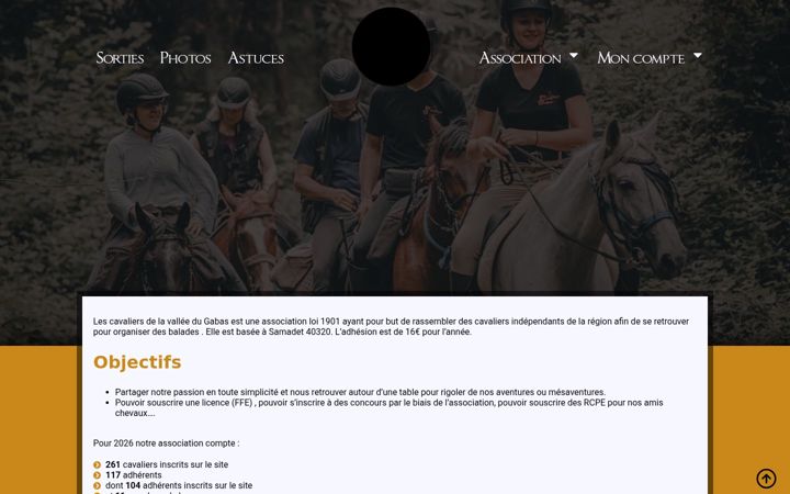 Screenshot του cavaliers-du-gabas.fr