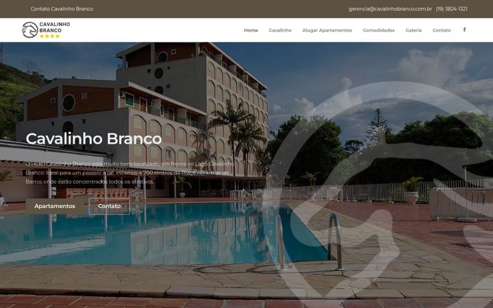 Екранна снимка на cavalinhobranco.com.br