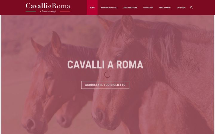 Screenshot of cavalliaroma.it