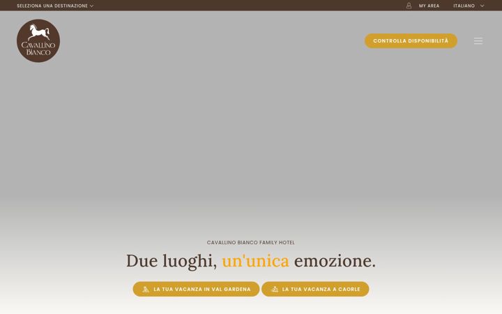 Screenshot of cavallino-bianco.com
