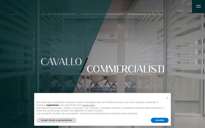 Zrzut ekranu cavallocommercialisti.it