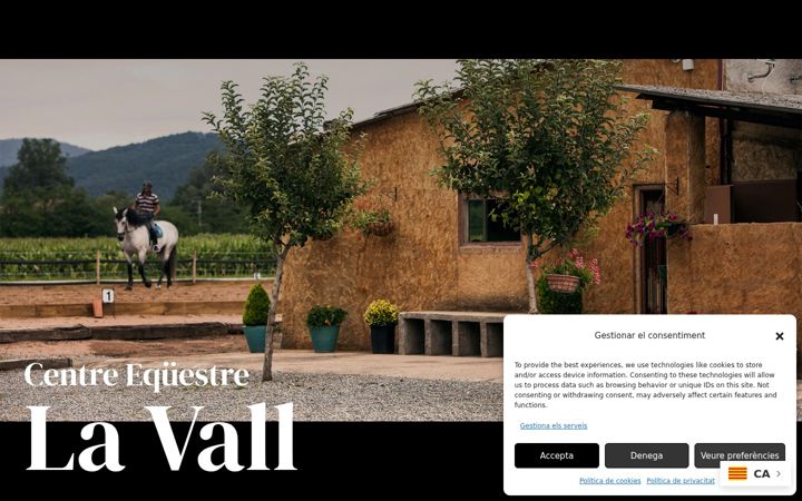 Screenshot of cavallslavall.com