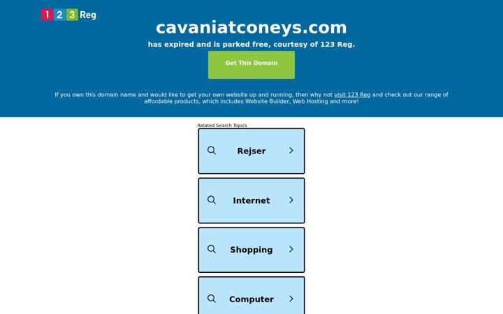 Screenshot of cavaniatconeys.com